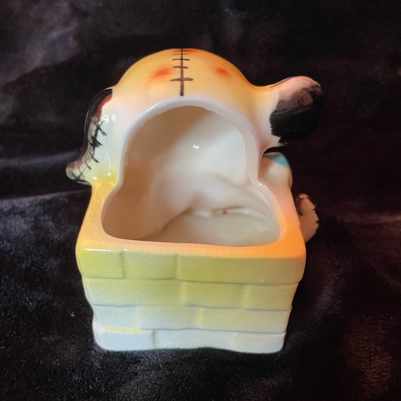 Rare Vintage 50’s Patchwork Puppy Shefford Animal
Figurine Ceramic Planter 4303 - Picture 7 of 7